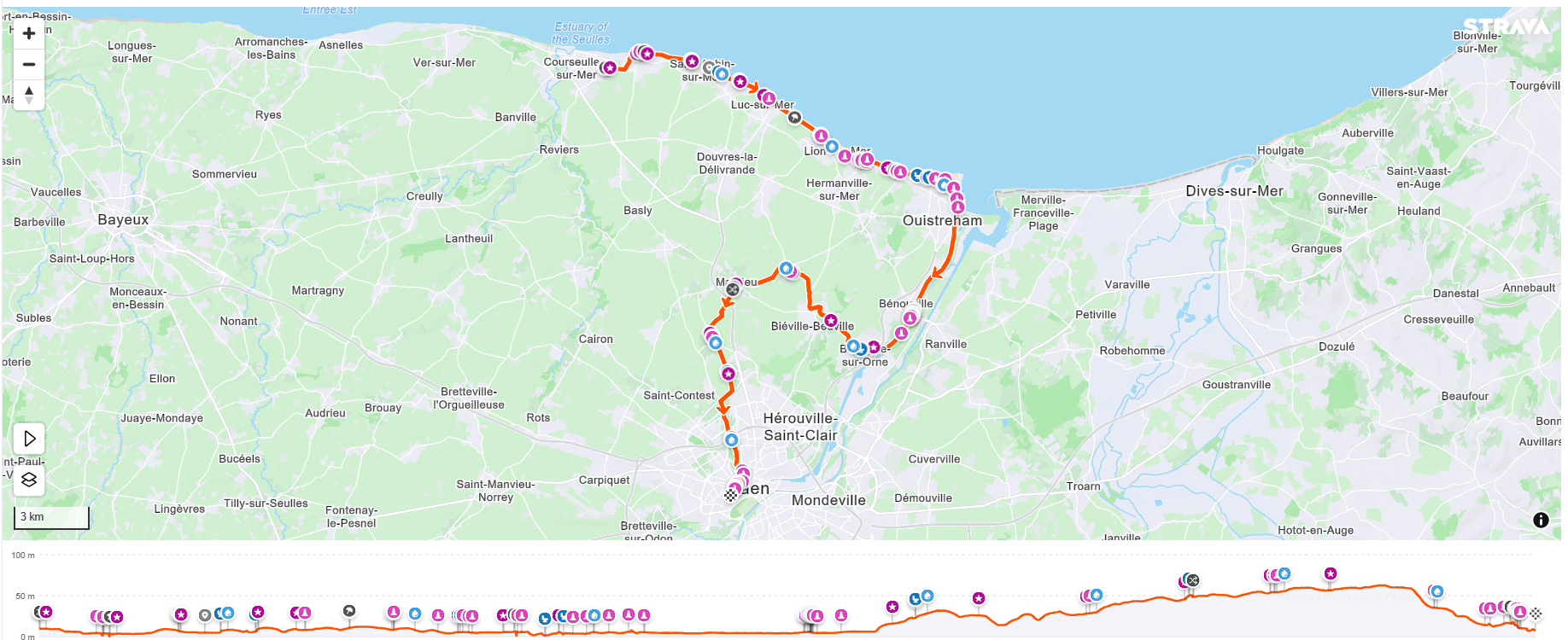 Parcours marathon liberté