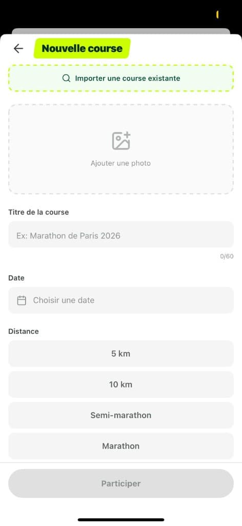 Mes courses