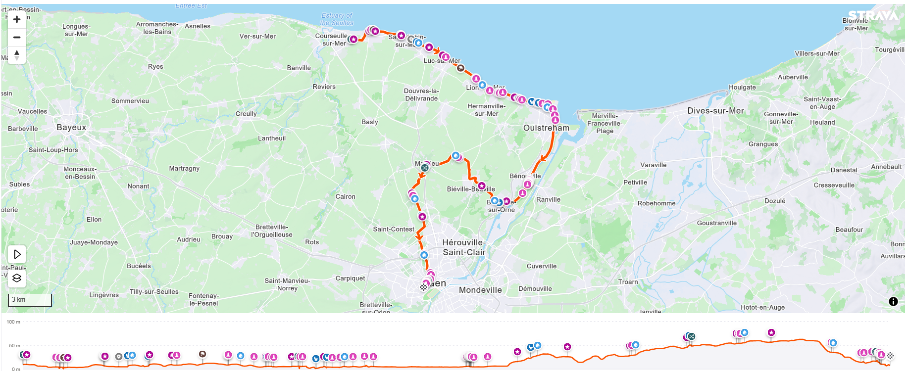 Parcours marathon liberté
