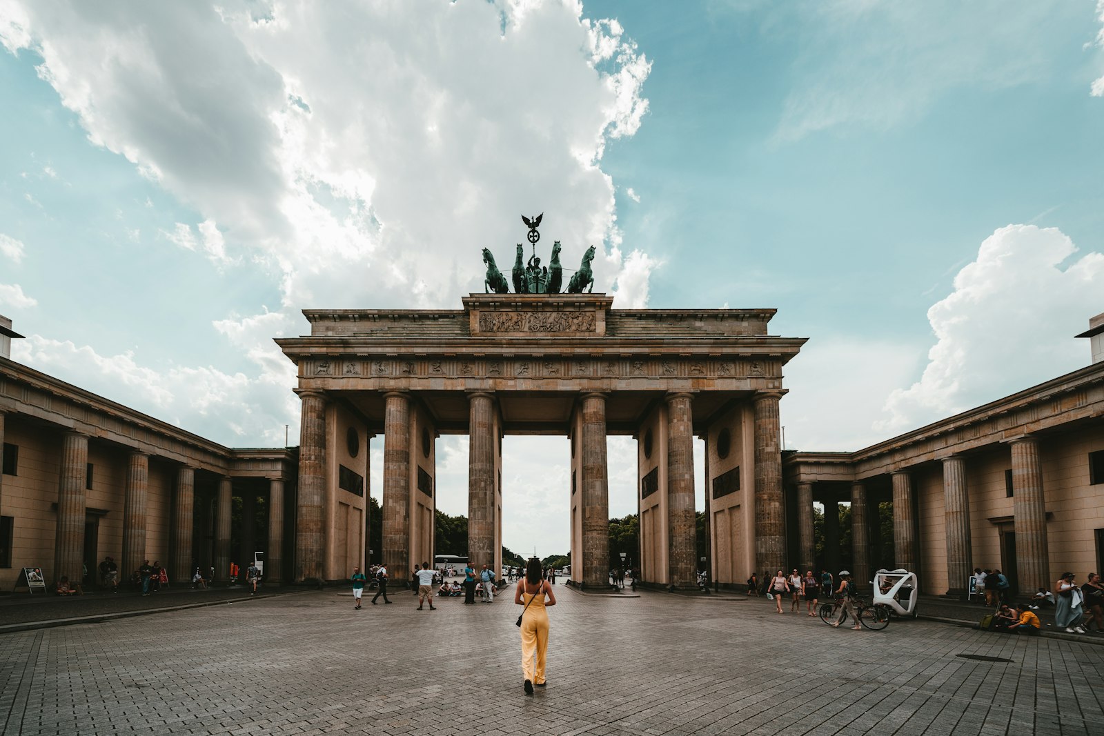 Porte de Brandebourg à Berlin — landmark emblématique du BMW BERLIN-MARATHON